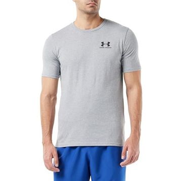 Under Armour UA Sportstyle Lc Ss Gri Erkek T-Shirt
