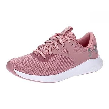 Under Armour UA W Charged Aurora 2 Pink Elixir Metallic Silver Kadın Spor Ayakkabı