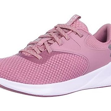 Under Armour UA W Charged Aurora 2 Pink Elixir Metallic Silver Kadın Spor Ayakkabı