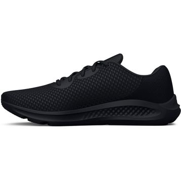 Under Armour UA W Charged Pursuit 3 Siyah Metalik Gümüş Kadın Koşu Ayakkabısı