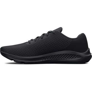 Under Armour UA W Charged Pursuit 3 Siyah Metalik Gümüş Kadın Koşu Ayakkabısı