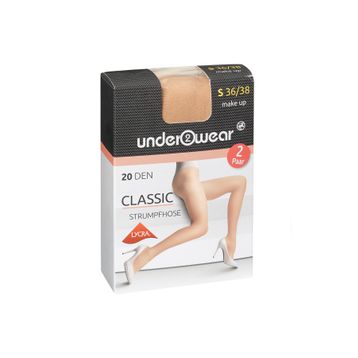 Underwear 20 den Ten Rengi 36-38 Likralı Külotlu İnce Çorap