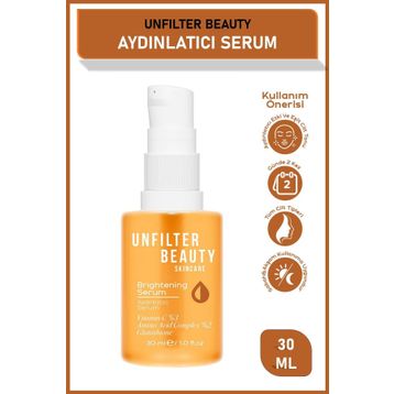 Unfilter Beauty 30 ml Aydınlatıcı Serum