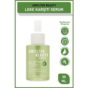 Unfilter Beauty 30 ml Leke Karşıtı Serum