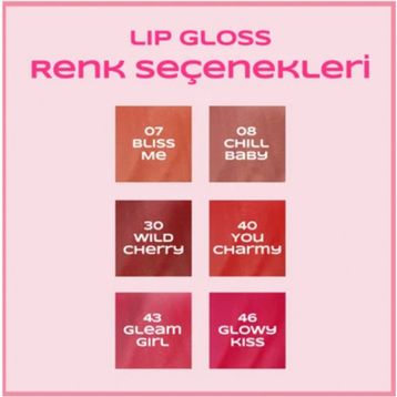 Unfilter Beauty 46 Glowy Kiss Lip Gloss