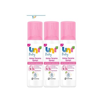Uni Baby 200x3 Adet Zor Taranan Saçlara Özel Kolay Saç Tarama Spreyi