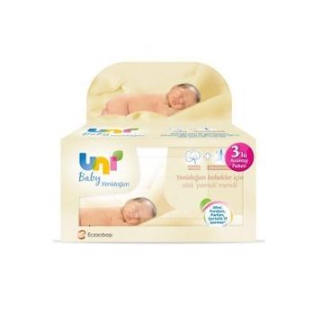 Uni Baby 2x40 3x40 Yenidoğan Havlu