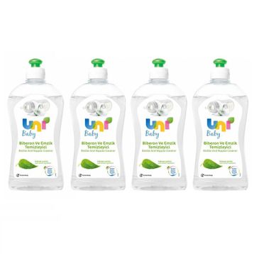 Uni Baby 4x500 ml Biberon ve Emzik Temizleyici