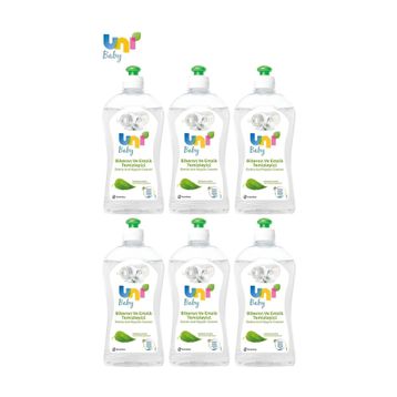 Uni Baby 6x500 ml Biberon ve Emzik Temizleyici