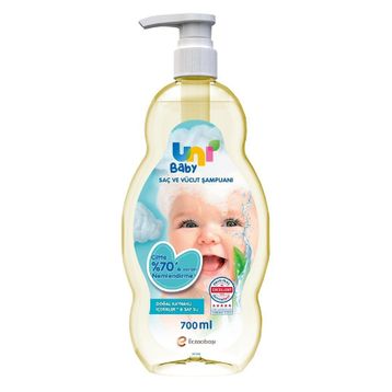 Uni Baby 700 ml Saç ve Vücut Şampuanı