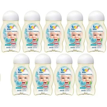 Uni Baby 9x200 ml Bebek Saç ve Vücut Şampuan