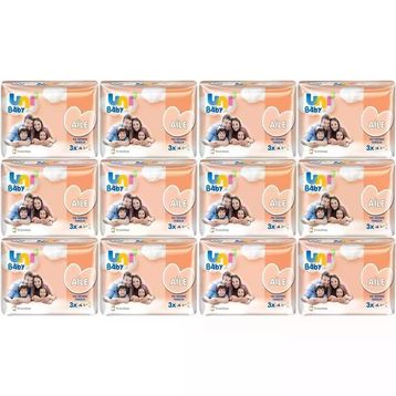 Uni Baby Aile 52x36 Paket 1872 Yaprak Islak Havlu Mendil