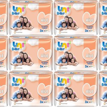 Uni Baby Aile 52x36 Paket 1872 Yaprak Islak Havlu Mendil