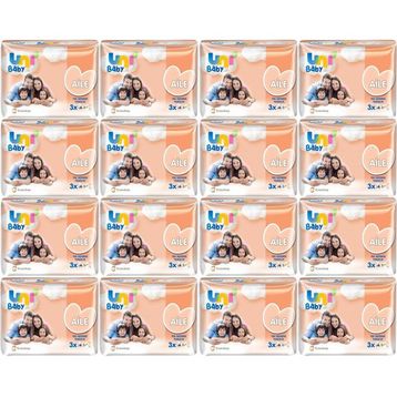 Uni Baby Aile 52x48 Paket 2496 Yaprak Islak Mendil