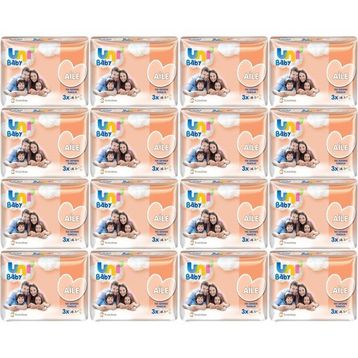 Uni Baby Aile 52x48 Paket 2496 Yaprak Islak Mendil