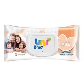Uni Baby Aile 52x9 Paket 468 Yaprak Islak Mendil