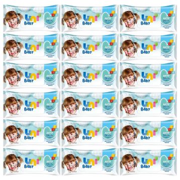 Uni Baby Aktif 18x52 li Islak Mendil