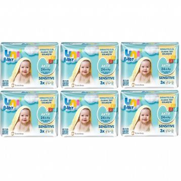 Uni Baby Aktif Sensitive 936 Yaprak Islak Mendil