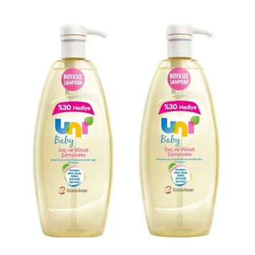 Uni Baby Basmalı 2x900 ml Bebek Şampuanı