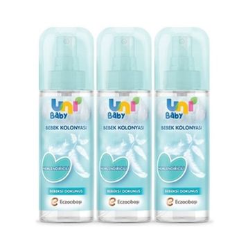 Uni Baby Bebeksi Kokular 3x150 ml Bebek Kolonyası