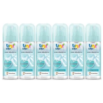 Uni Baby Bebeksi Kokular 6x150 ml Bebek Kolonyası