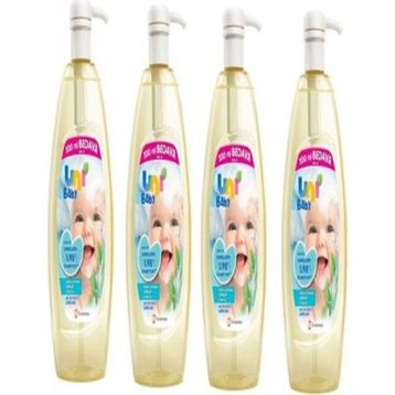 Uni Baby Pompalı 4x900 ml Bebek Şampuanı