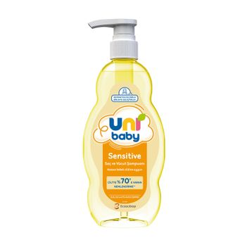 Uni Baby Sensitive 4x700 ml Saç ve Vücut Şampuanı