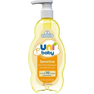 Uni Baby Sensitive 5x700 ml Saç ve Vücut Şampuanı