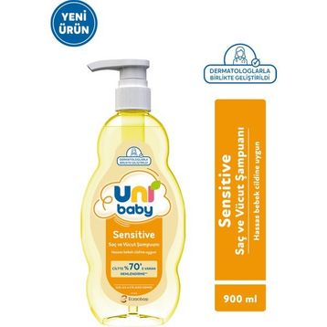 Uni Baby Sensitive 900 ml Şampuan