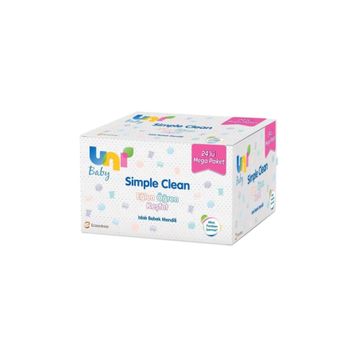Uni Baby Simple Clean 24x72'li Islak Bebek Mendili
