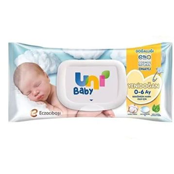 Uni Baby Yenidoğan 24x40 Islak Mendil