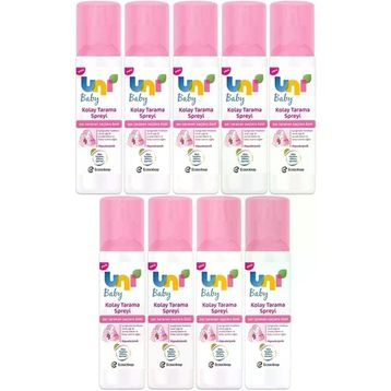 Uni Baby Zor Taranan Saçlara Özel 200x9 ml Kolay Saç Tarama Spreyi