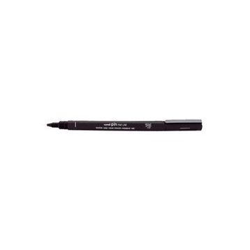 Uni-Ball Akrilik Uçlu Fine Line Pin 0.6 mm Siyah Çizim Kalemi