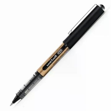 Uni-Ball UB-150 10 Eye Broad Jel Bilye Uç İmza Kalemi 1.0 mm Siyah Roller Kalem