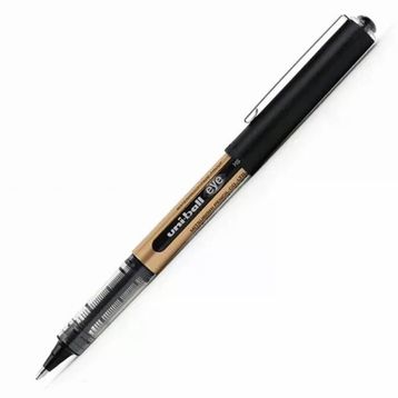 Uni-Ball UB-150 10 Eye Broad Jel Bilye Uç İmza Kalemi 1.0 mm Siyah Roller Kalem