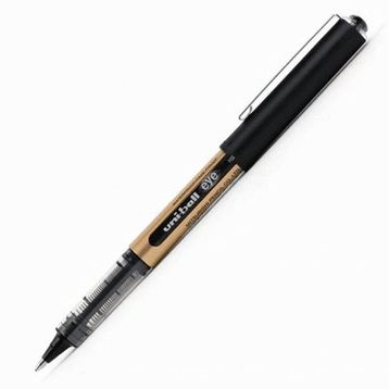 Uni-Ball UB-150 10 Eye Broad Jel Bilye Uç İmza Kalemi 1.0 mm Siyah Roller Kalem