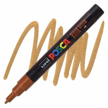 Uni PC-3M Posca Bronz 0.9-1.3 mm Boyama Markörü