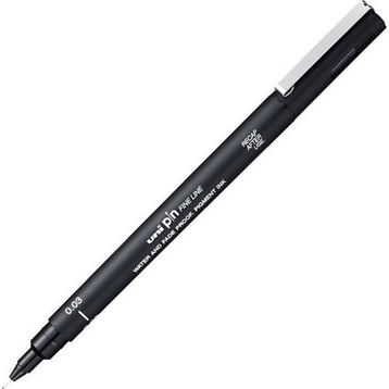 Uni PIN003-200 0.03 Siyah Drawing Pen
