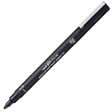 Uni PIN003-200 0.03 Siyah Drawing Pen