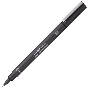 Uni PIN05-200 0.5 Koyu Gri Drawing Pen