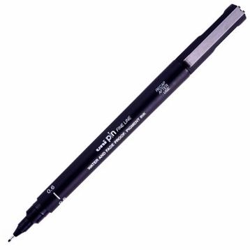 Uni PIN06-200 0.6 Siyah Drawing Pen