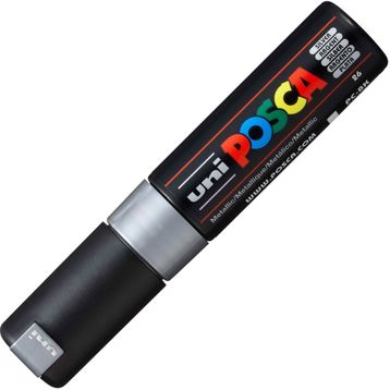 Uni POSCA Gümüş Su Bazlı Poster Markörü
