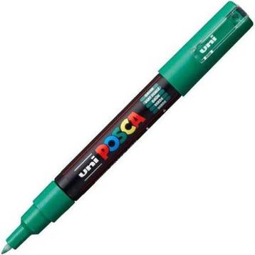 Uni POSCA PC-1M Yeşil 0.7 mm Su Bazlı Poster Markörü
