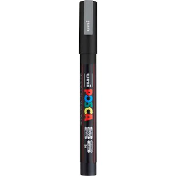 Uni Posca PC-3M Gümüş Boyama Markörü