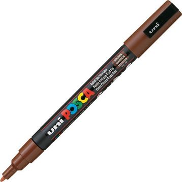 Uni Posca PC-3M Kahverengi Boyama Markörü