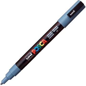 Uni Posca PC-3M Kurşun Gri Boyama Markörü