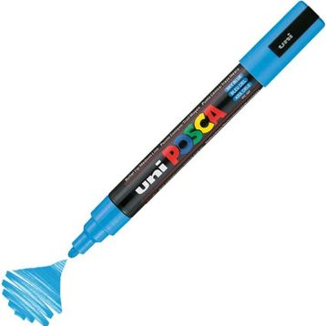 Uni Posca PC-5M Gök Mavi Boyama Markörü