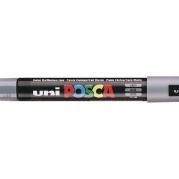 Uni Posca PC-5M Gri Boyama Markörü
