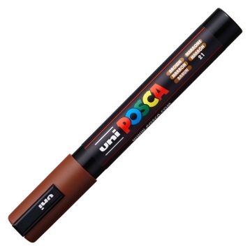 Uni Posca PC-5M Kahverengi Boyama Markörü