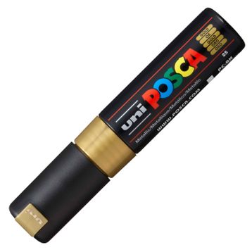 Uni Posca PC-8K Altın Boyama Markörü